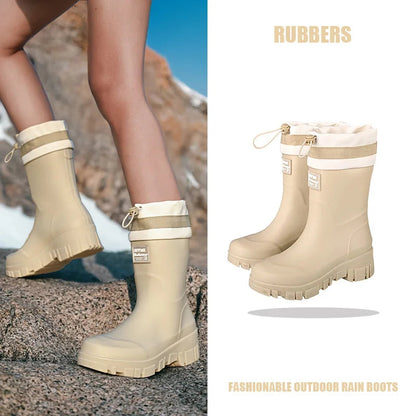Bottes Imperméables Familiales pour Femme
