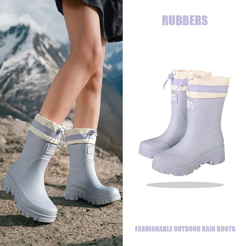 Bottes Imperméables Familiales pour Femme