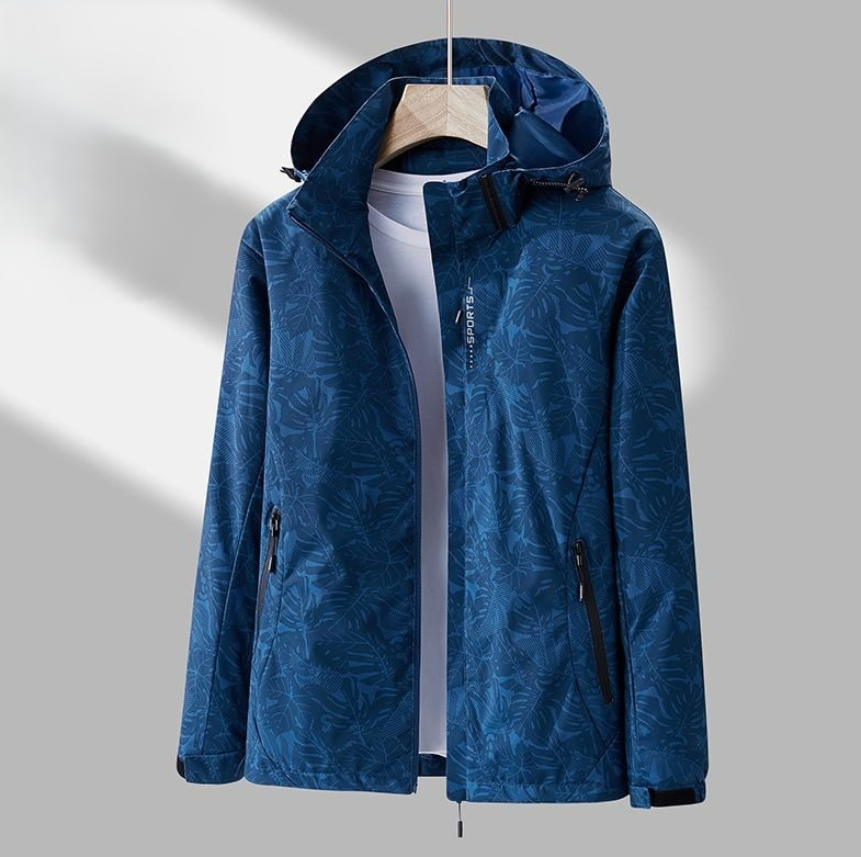 Veste Imperméable Homme Vent Défiant Élégant