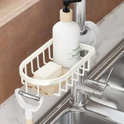 Étagère de Douche en Inox Moderne et Compacte - Foivo
