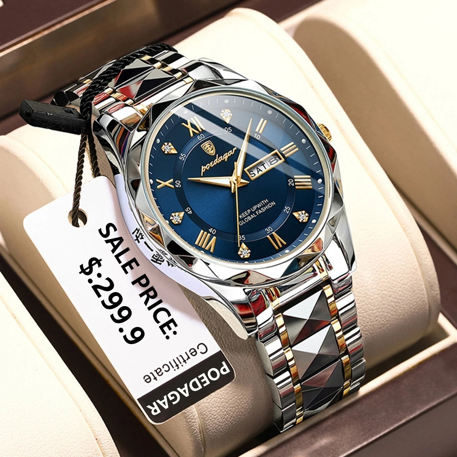 Montre Étanche Sport pour Homme avec Luminosité - Foivo