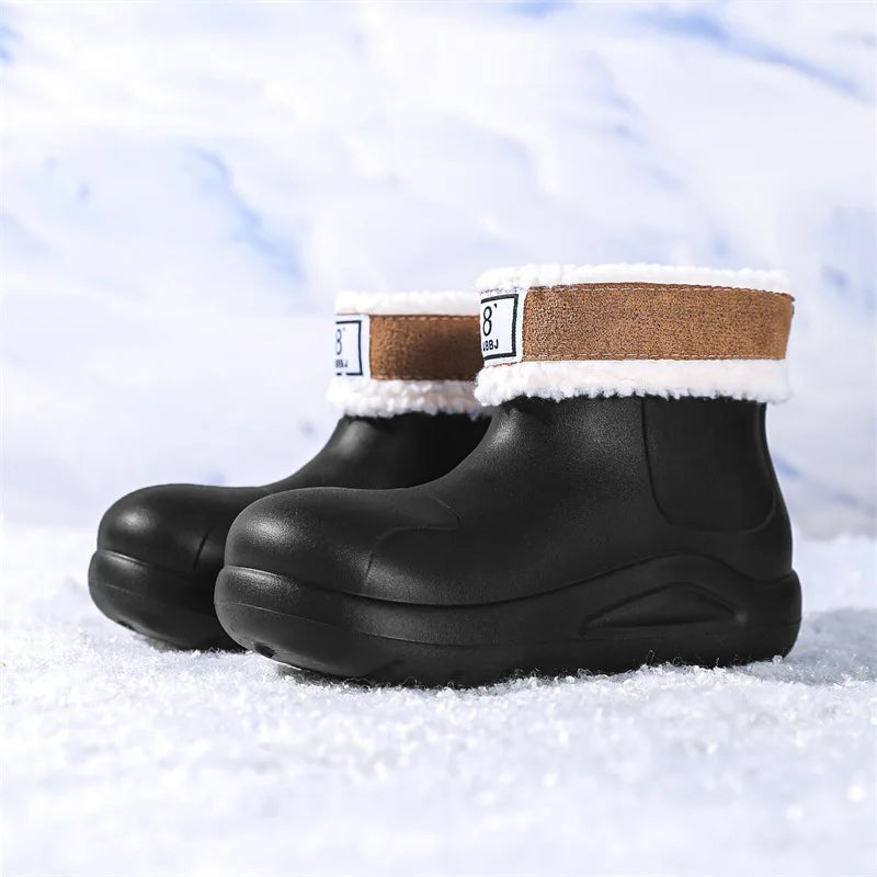 Bottes Hiver Femmes Étanches et Chaudes