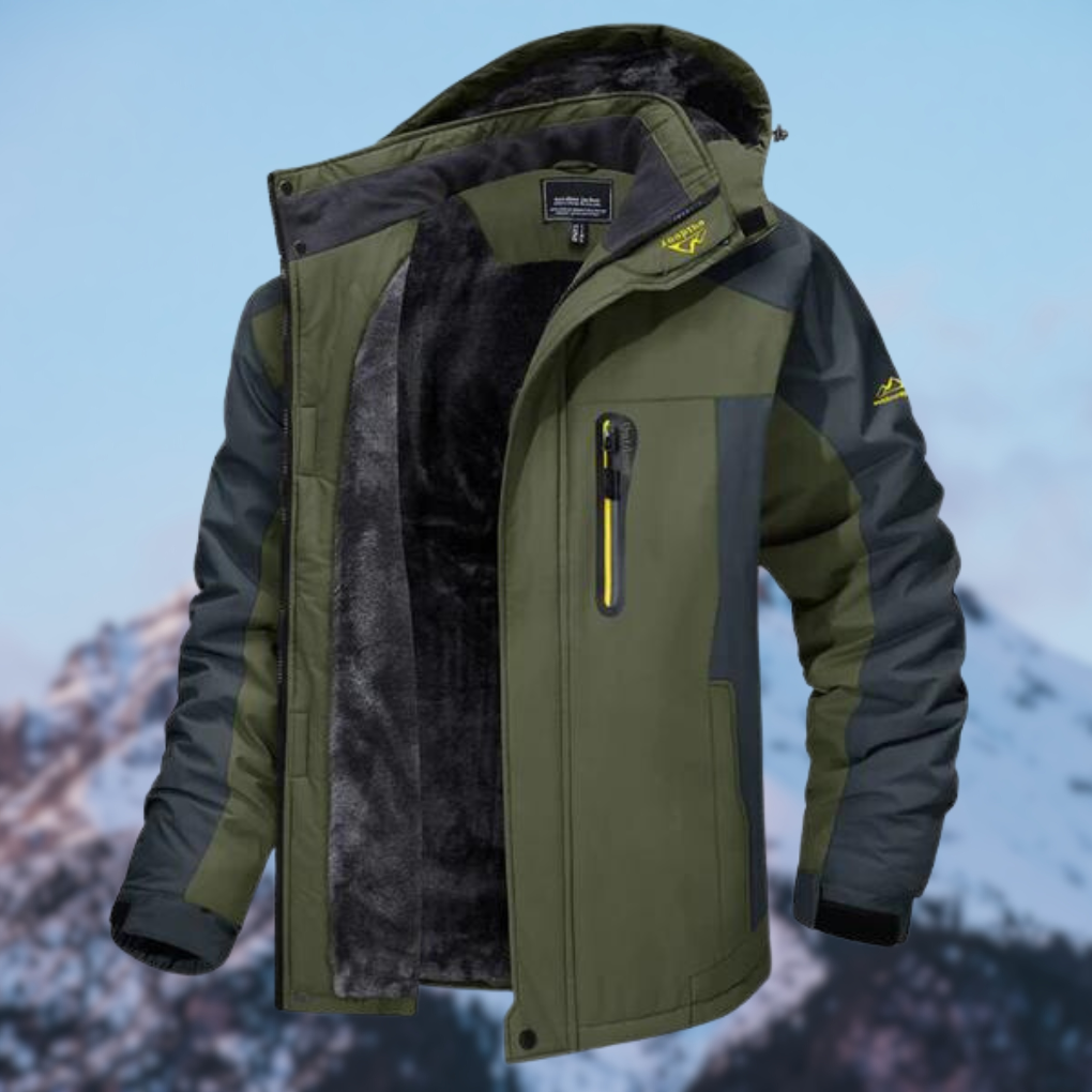 Veste Hiver Étanche pour Hommes | Chaud et Stylish - Foivo