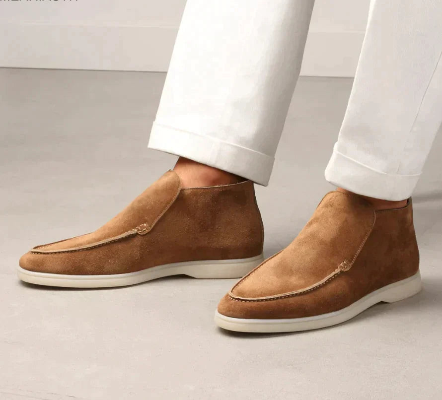 Mocassins en Suède Élégants Homme - Foivo