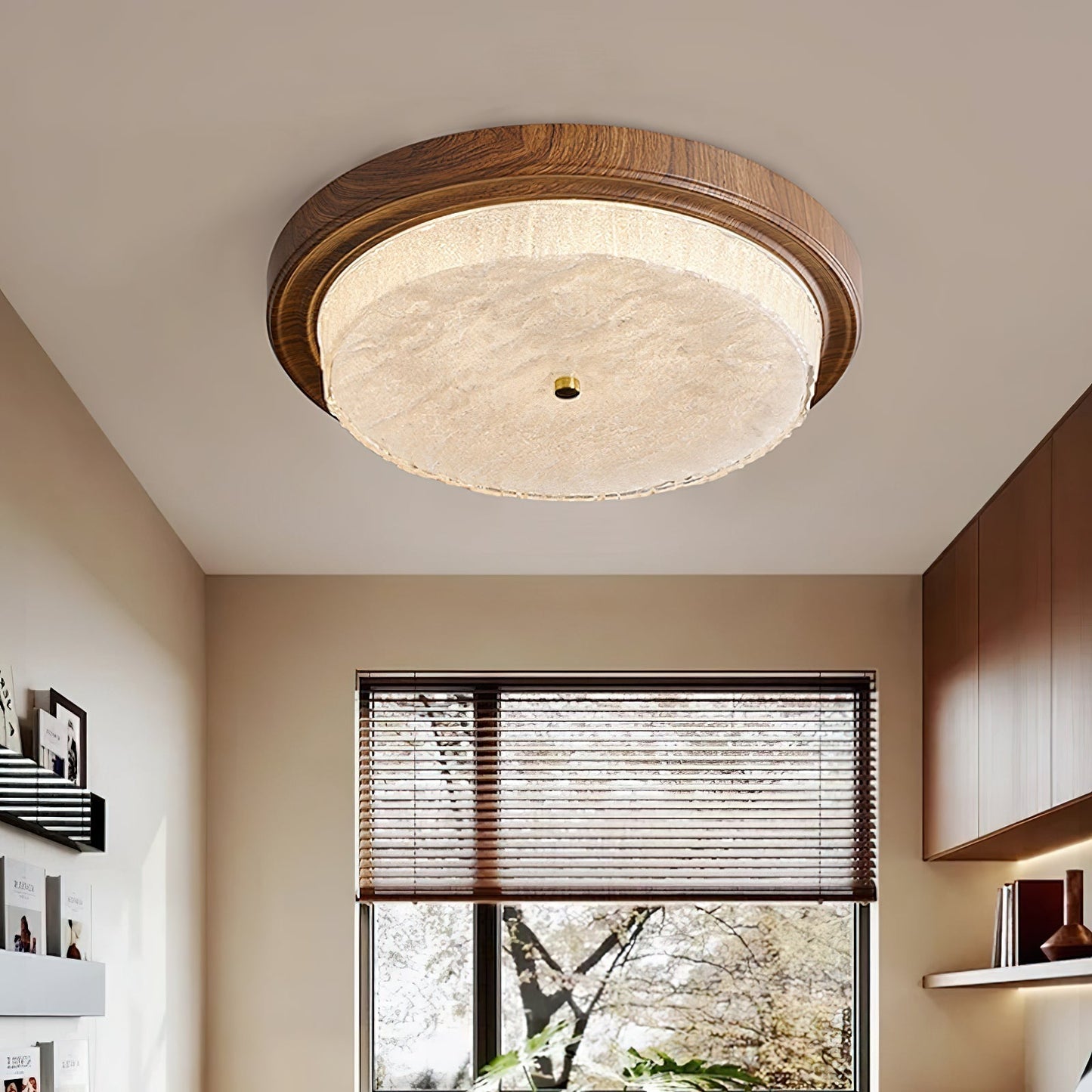 Luminaire Design Élégant Verre et Acier