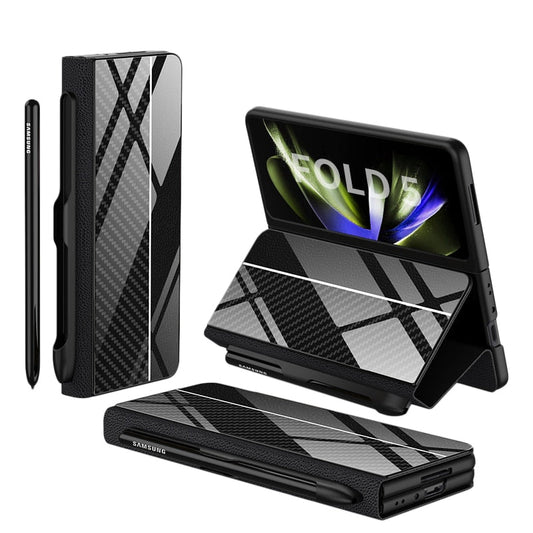 Étui Cuir Résistant Choc pour Samsung Galaxy Z Fold - Foivo