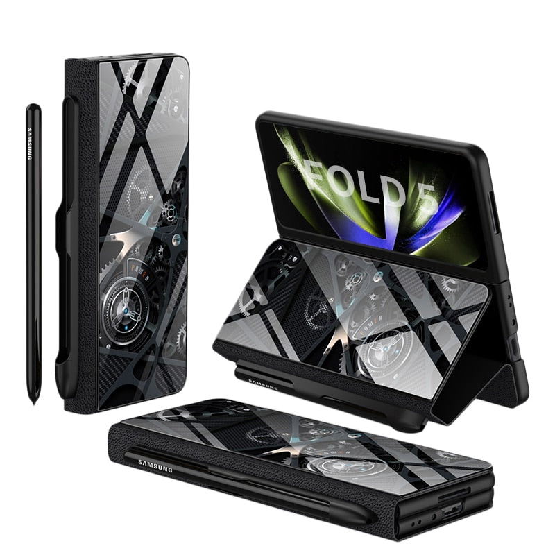 Étui Cuir Résistant Choc pour Samsung Galaxy Z Fold