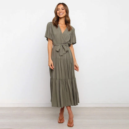 Robe Chic Détendue pour Femme | Tissu Doux et Taille Avantageuse - Foivo