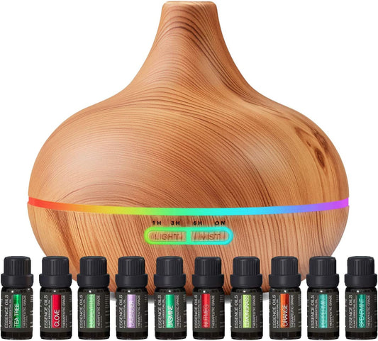 Diffuseur d'Huiles Essentielles Lumineux Calme - Foivo