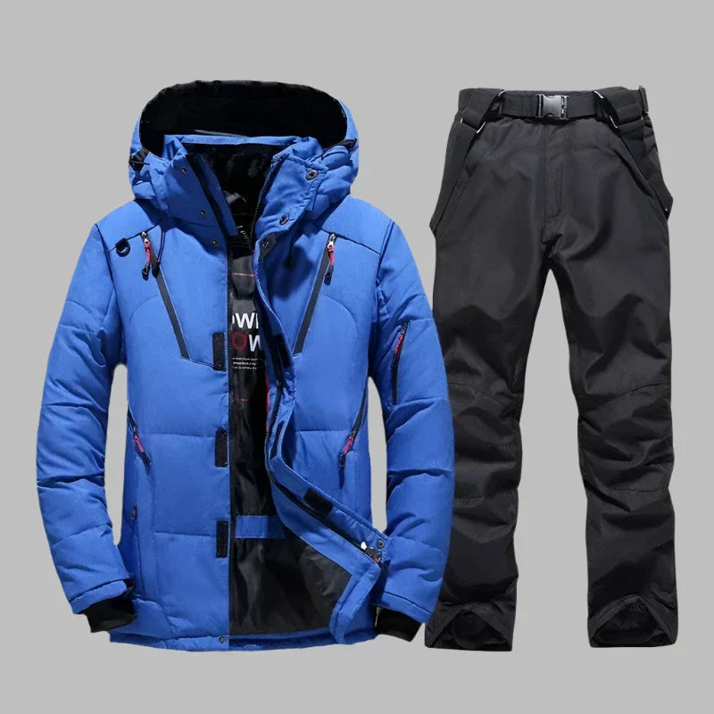 Combinaison Ski Homme Imperméable - Isolation Élégante pour Grand Froid - Foivo