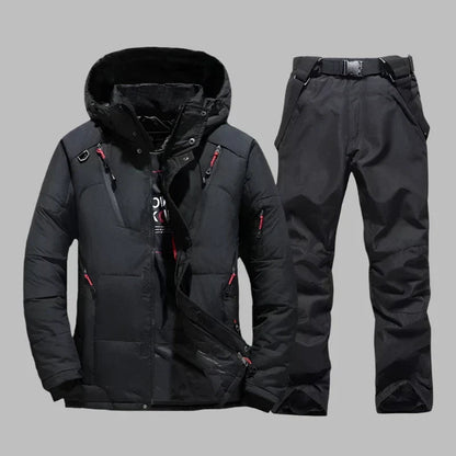 Combinaison Ski Homme Imperméable - Isolation Élégante pour Grand Froid