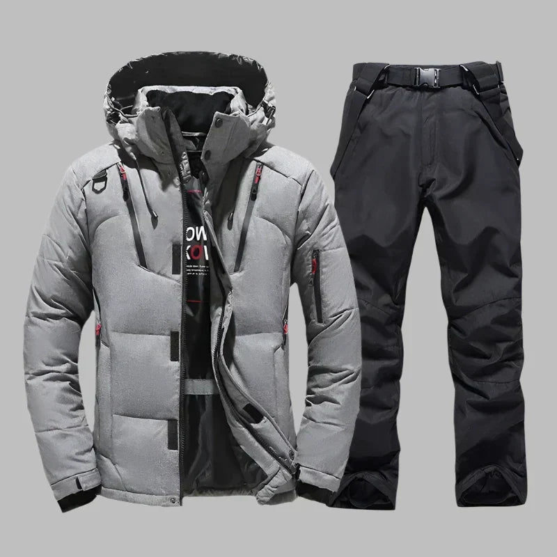 Combinaison Ski Homme Imperméable - Isolation Élégante pour Grand Froid