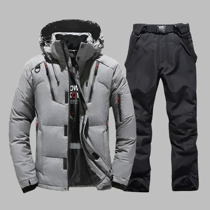 Combinaison Ski Homme Imperméable - Isolation Élégante pour Grand Froid
