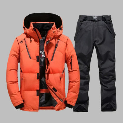 Combinaison Ski Homme Imperméable - Isolation Élégante pour Grand Froid