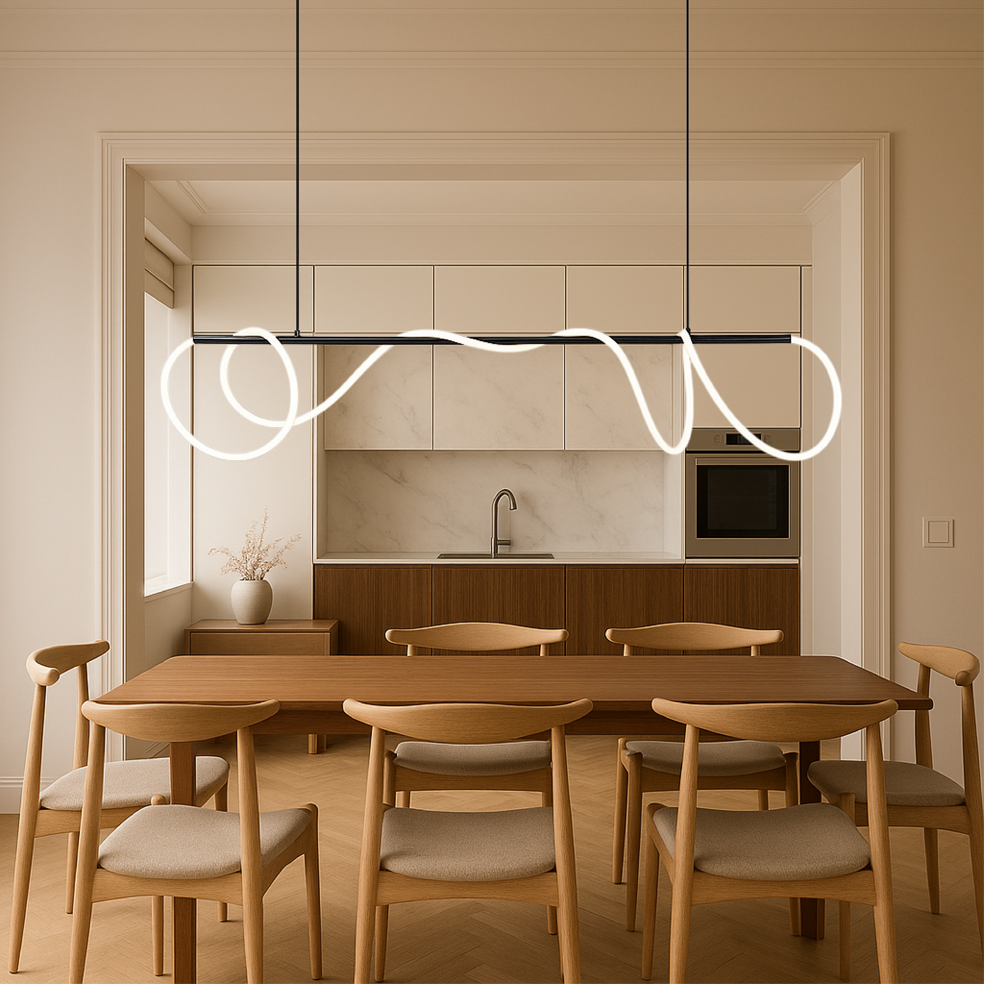 Lampe Suspendue Moderne pour Cuisine - Foivo