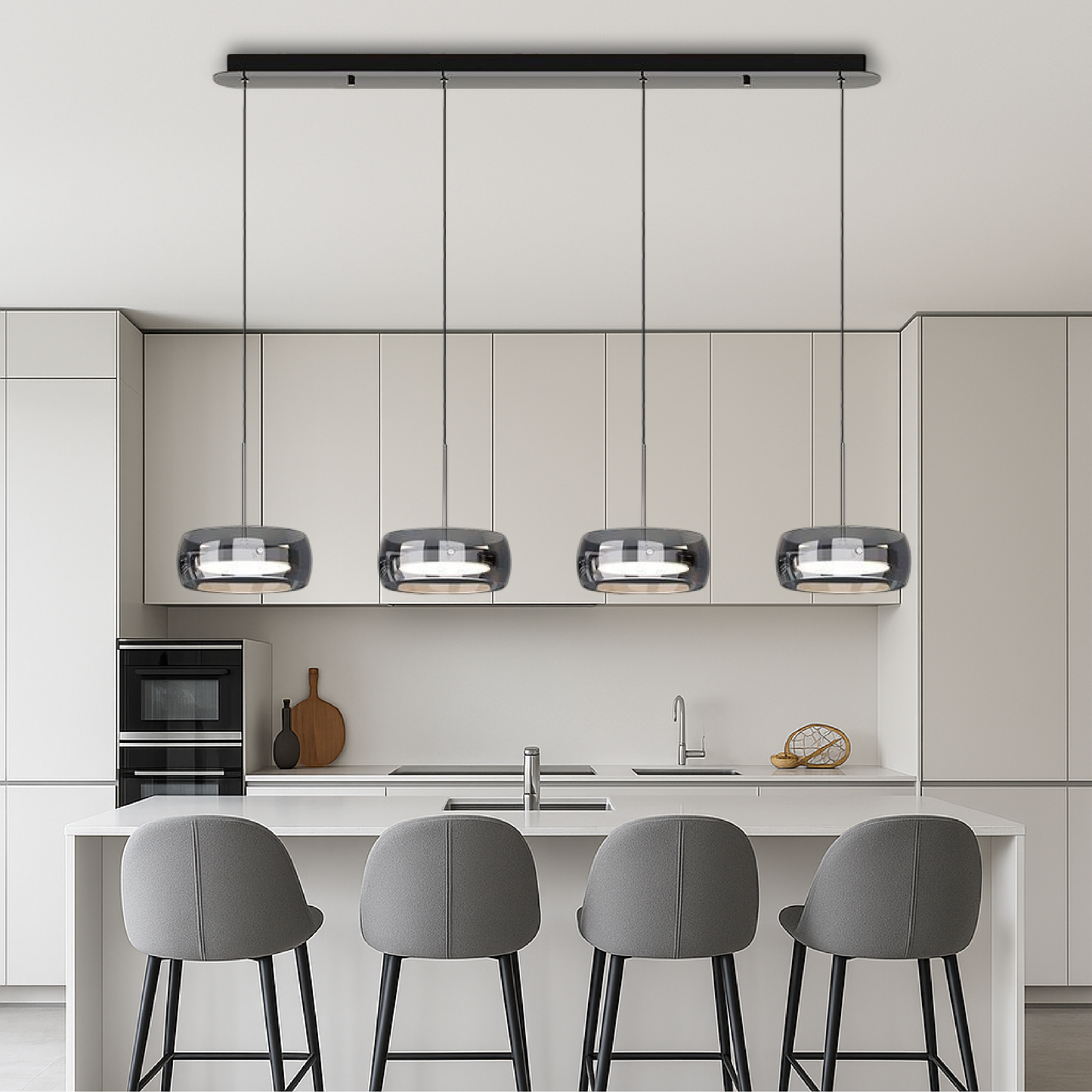 Luminaire Suspendu LED Design Chic et Adjustable