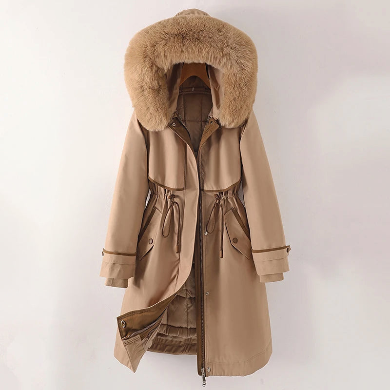 Veste Hiver Féminine Étanche et Chaude