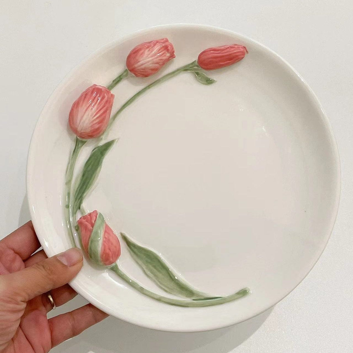 Assiette Tulipe Design pour Événements 5