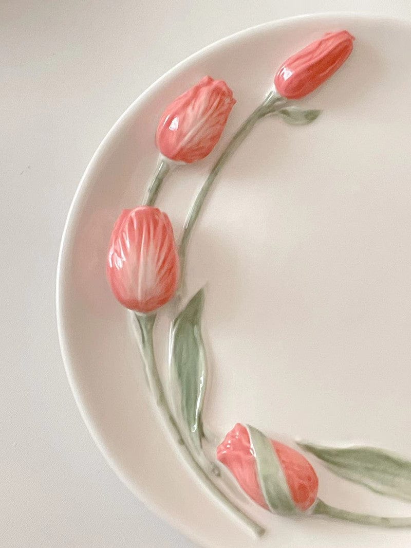 Assiette Tulipe Design pour Événements 6