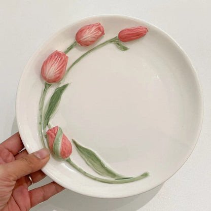 Assiette Tulipe Design pour Événements 7