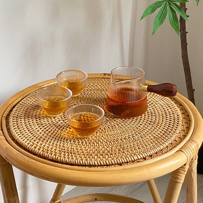 Assiette de Service Ronde Design Naturel 1