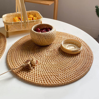 Assiette de Service Ronde Design Naturel 2
