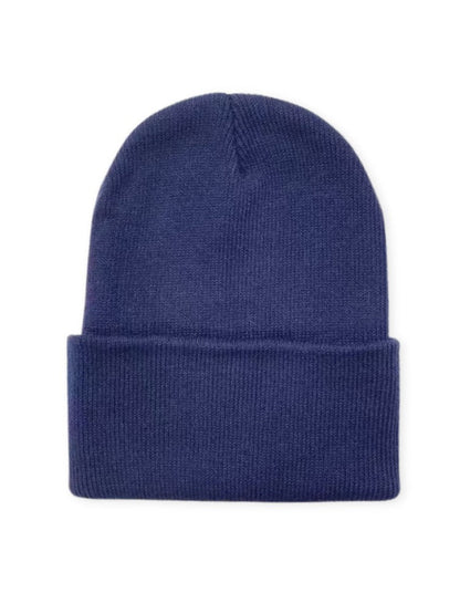 Chapeau Tricoté Douillet Unisexe Hiver Élégant
