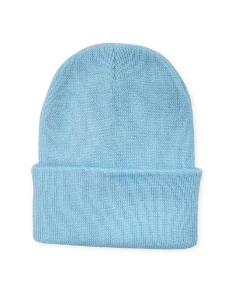 Chapeau Tricoté Douillet Unisexe Hiver Élégant