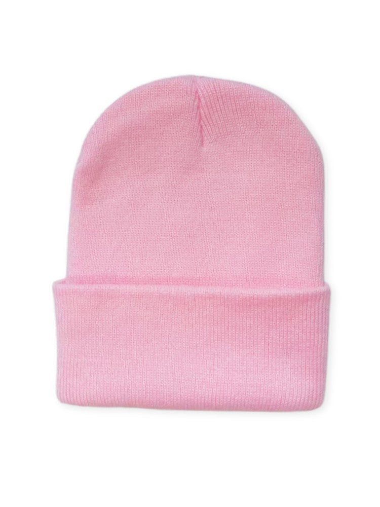 Chapeau Tricoté Douillet Unisexe Hiver Élégant