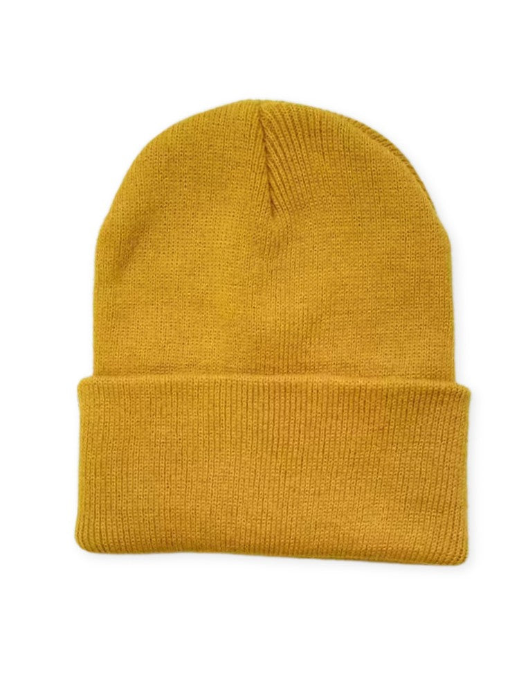 Chapeau Tricoté Douillet Unisexe Hiver Élégant