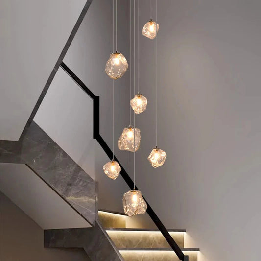Lustre Escalier Design Nordique - Foivo
