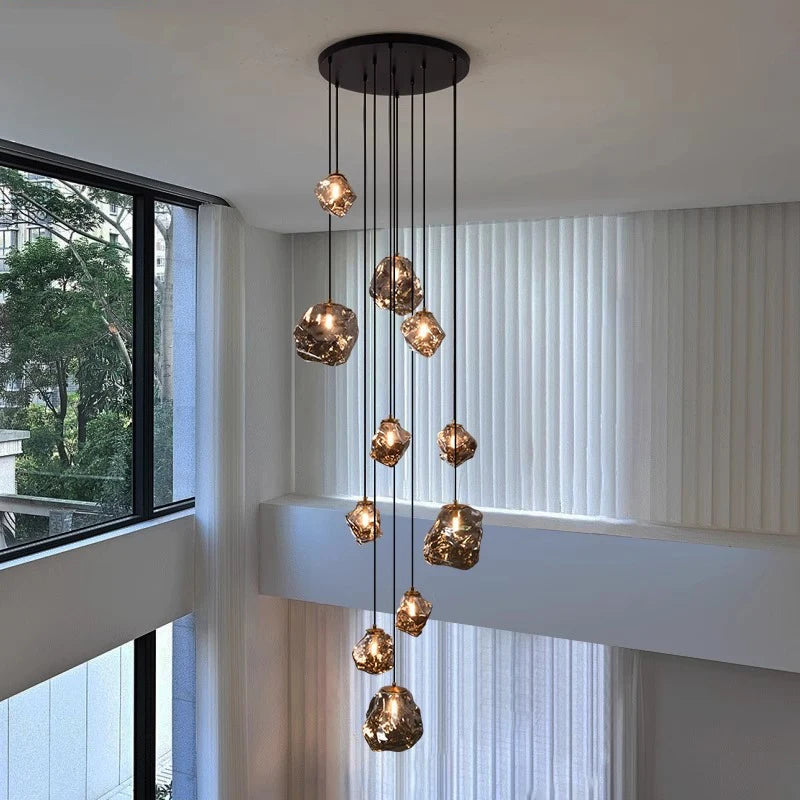 Lustre Escalier Design Nordique