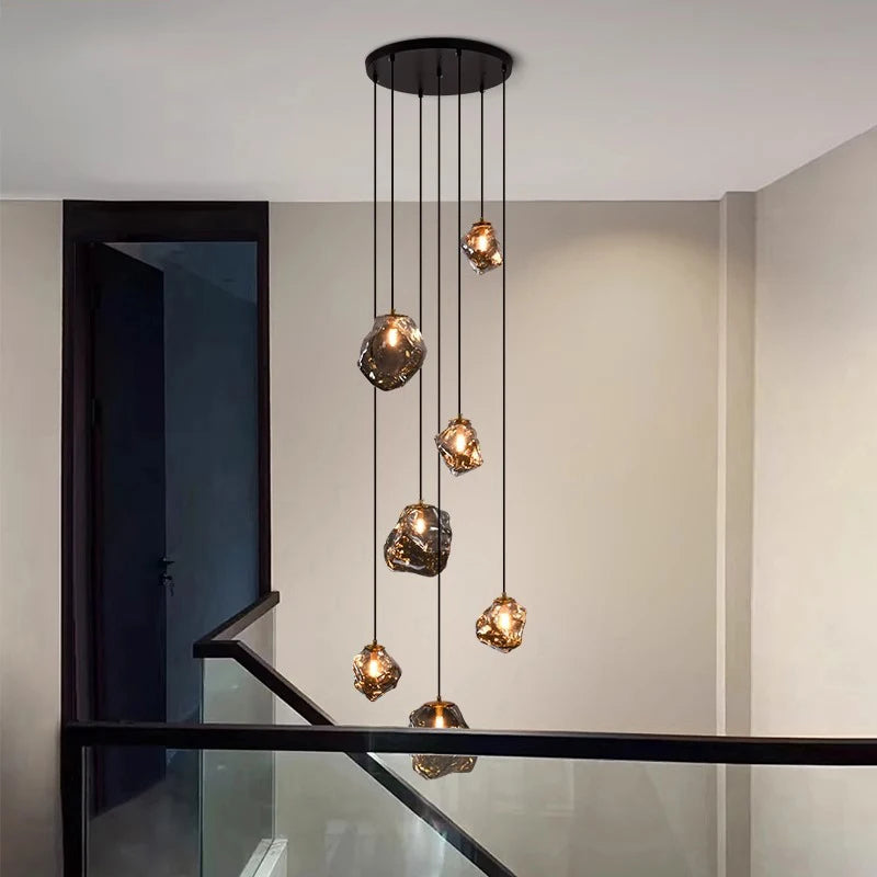 Lustre Escalier Design Nordique