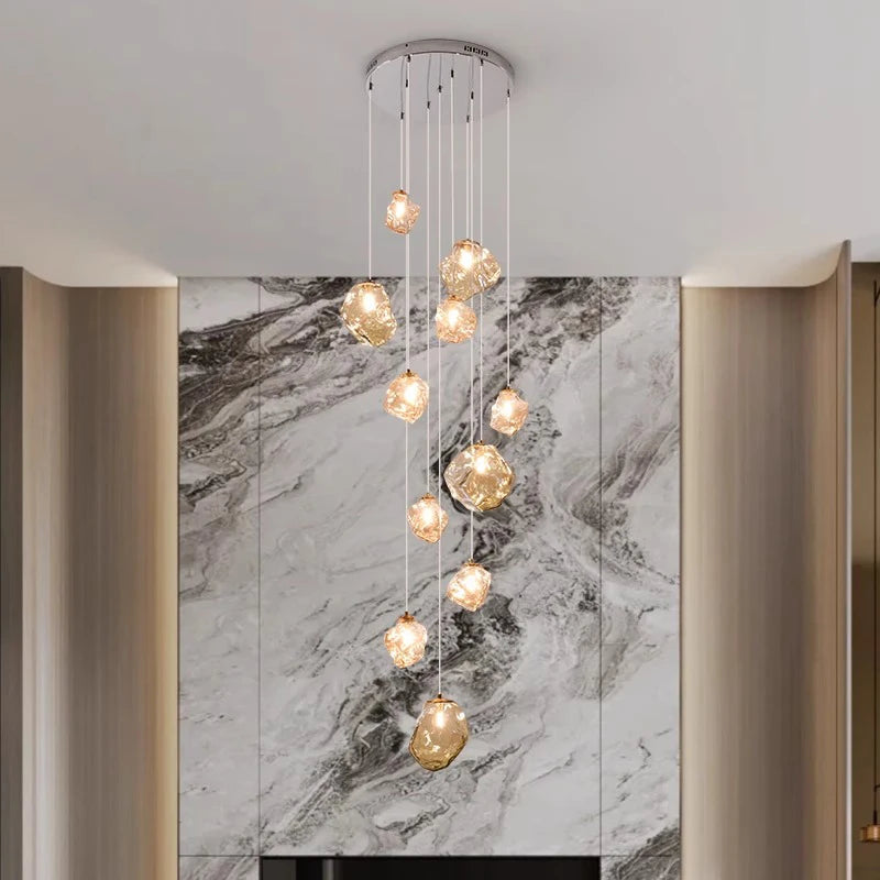Lustre Escalier Design Nordique