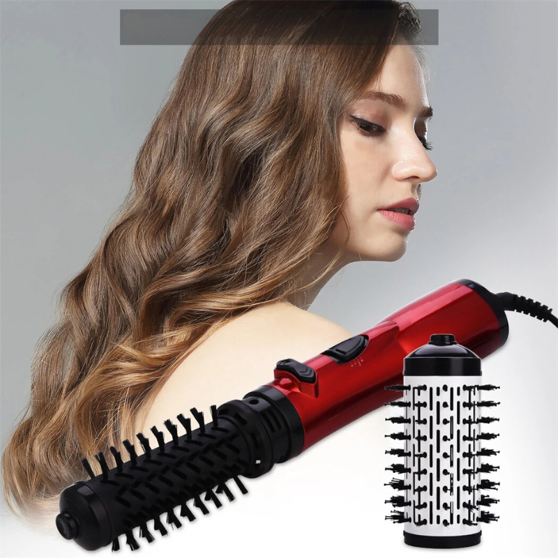 Brosse Cheveux Tournante Électrique | Brillance et Volume Facile - Foivo