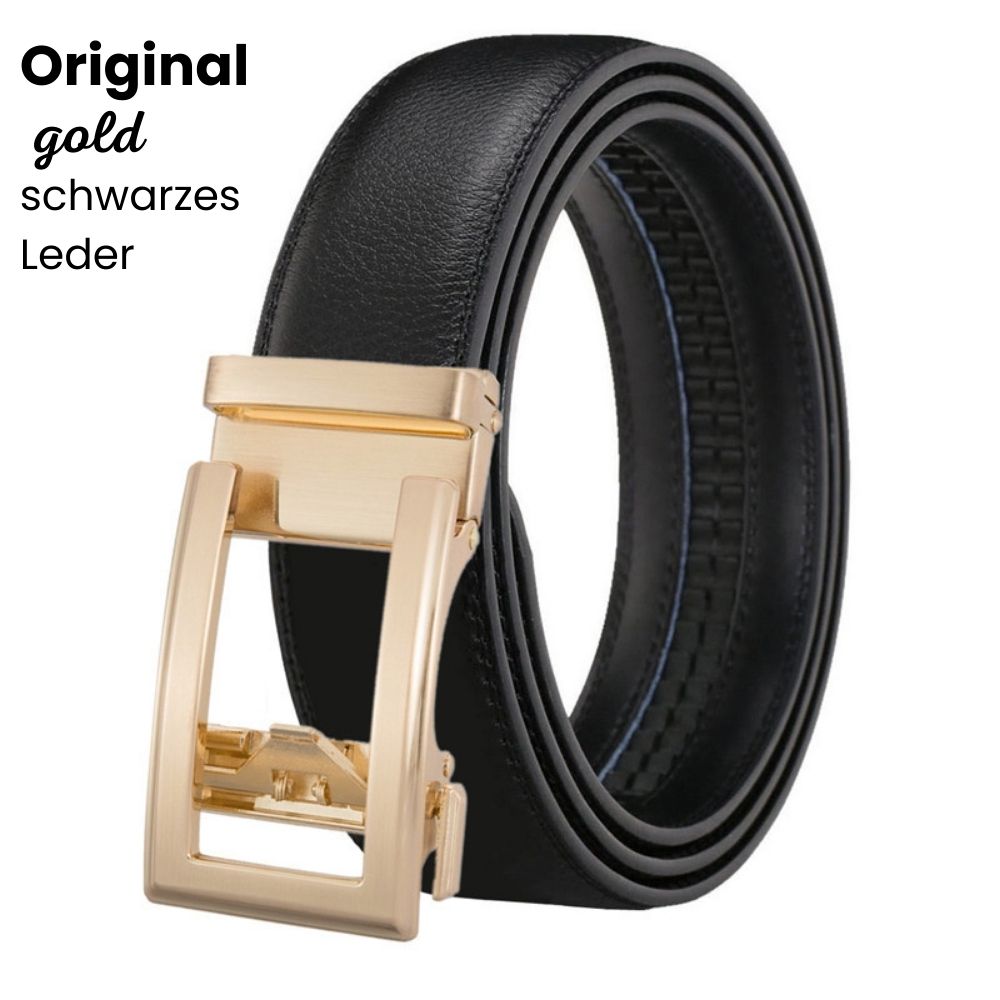 Ceinture Cuir Luxe à Boucle Automatique - Foivo