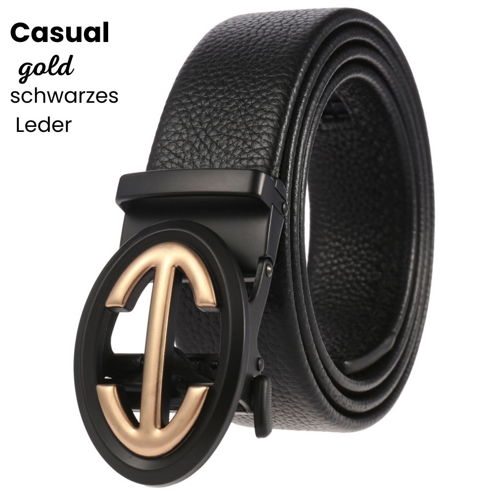 Ceinture Cuir Luxe à Boucle Automatique