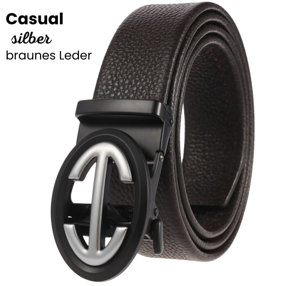 Ceinture Cuir Luxe à Boucle Automatique