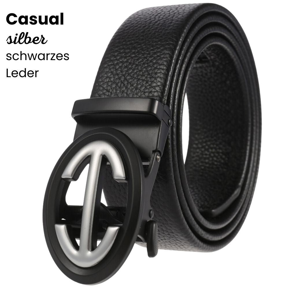 Ceinture Cuir Luxe à Boucle Automatique