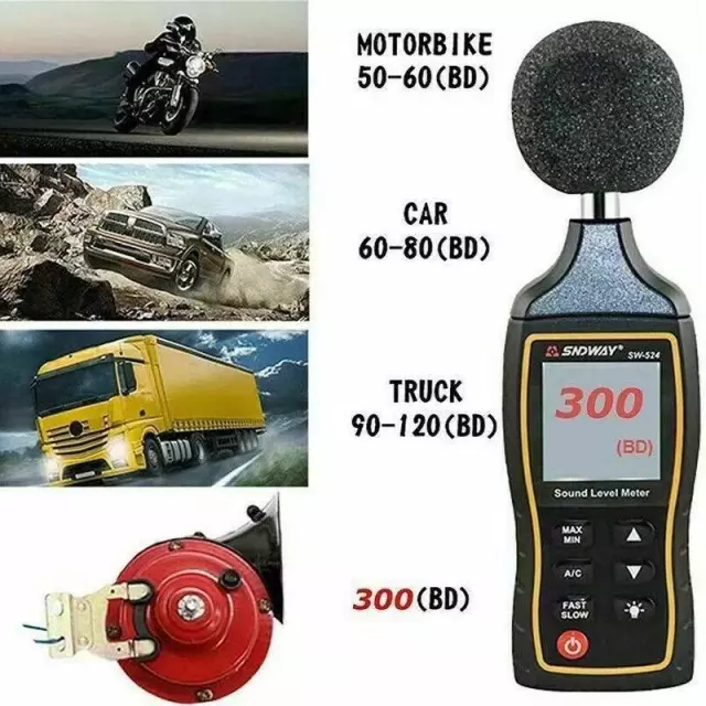 Avertisseur de Train Compact pour Voitures 6
