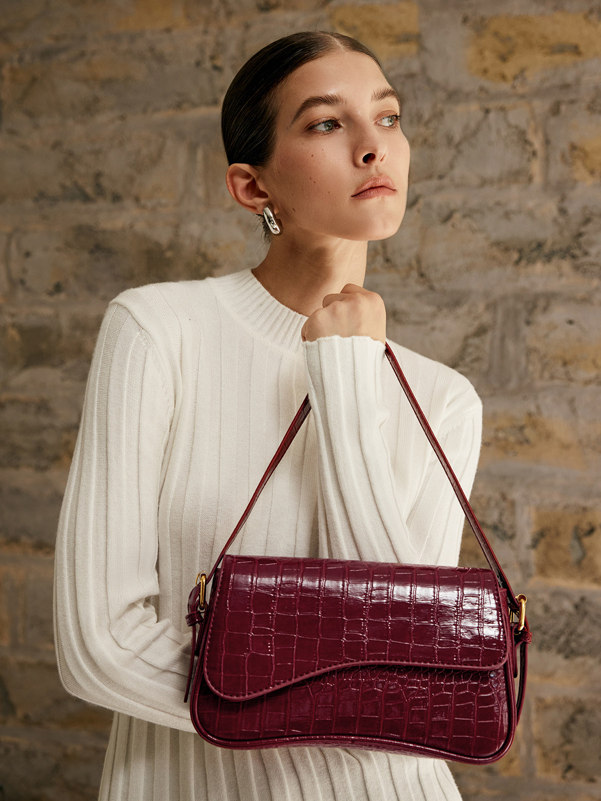 Sac Bandoulière Chic à Carreaux - Foivo