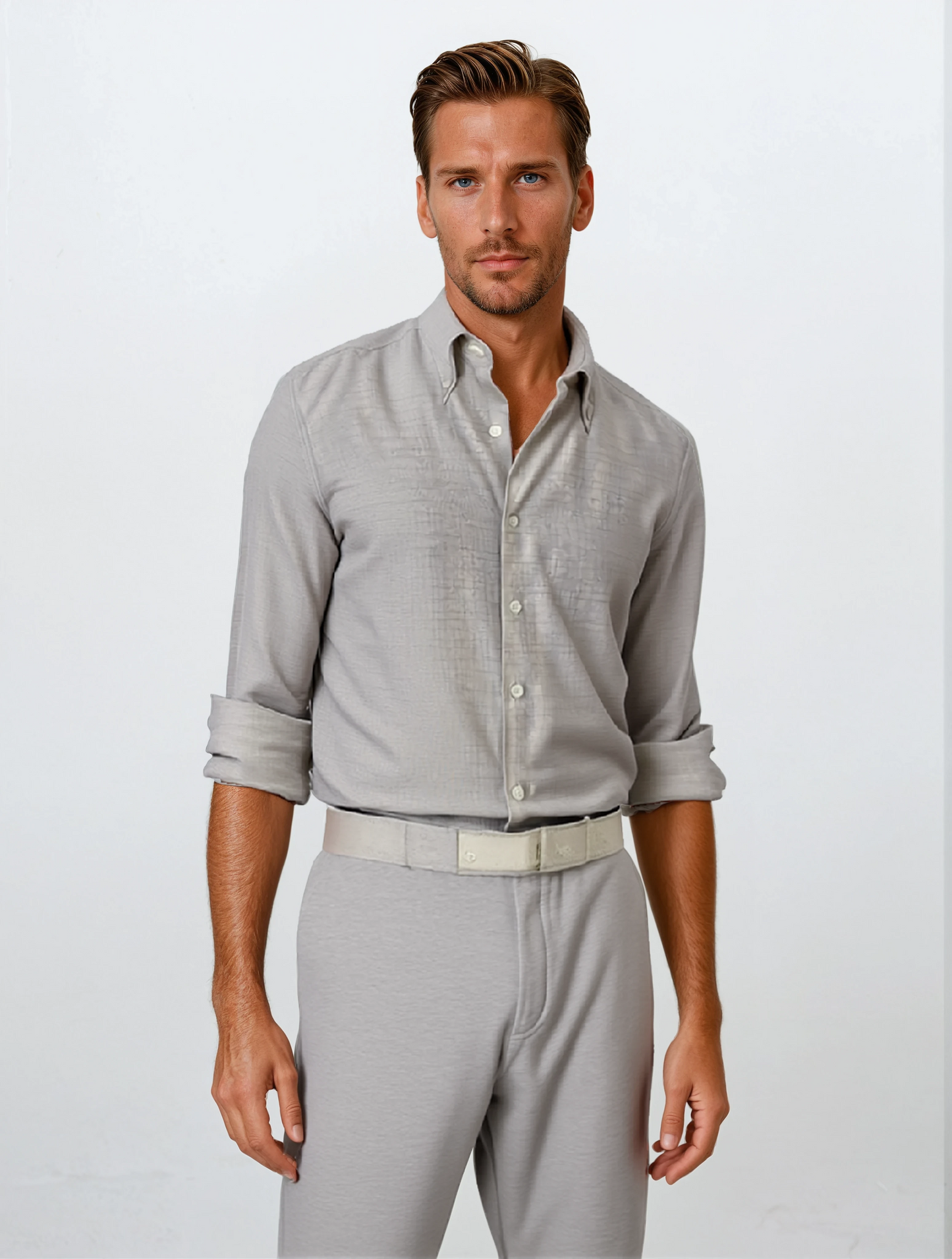 Chemise Classique Décontractée Homme - Foivo