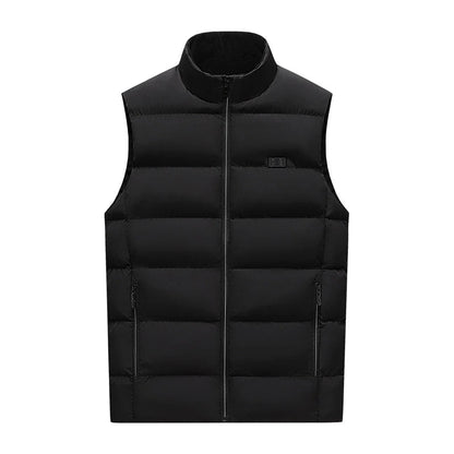 Gilet imperméable chauffant à zipper - BlxckFR