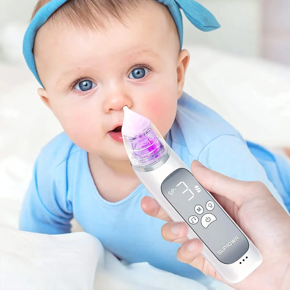 Aspirateur Nasal Électrique Bébé Doux - BlxckFR