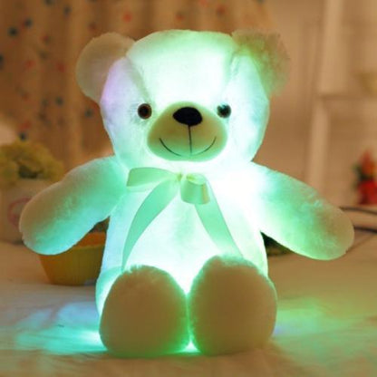 Ours en peluche LED nocturne pour enfants