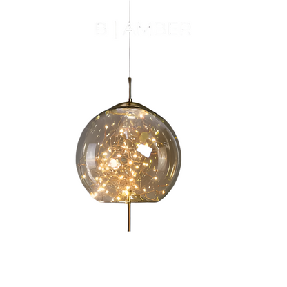 Lampe Plafond Design Verre Fumé LED