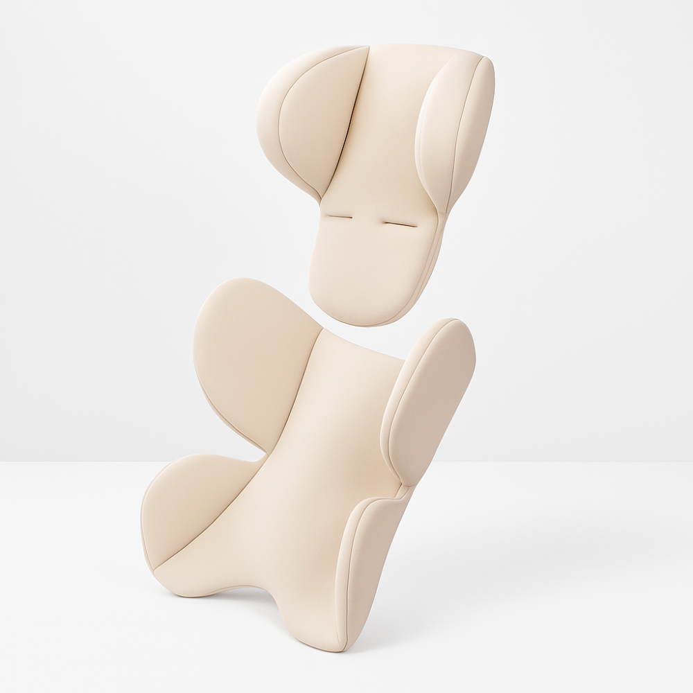 Coussin de Siège Auto Bébé Nouveau-Né - BlxckFR