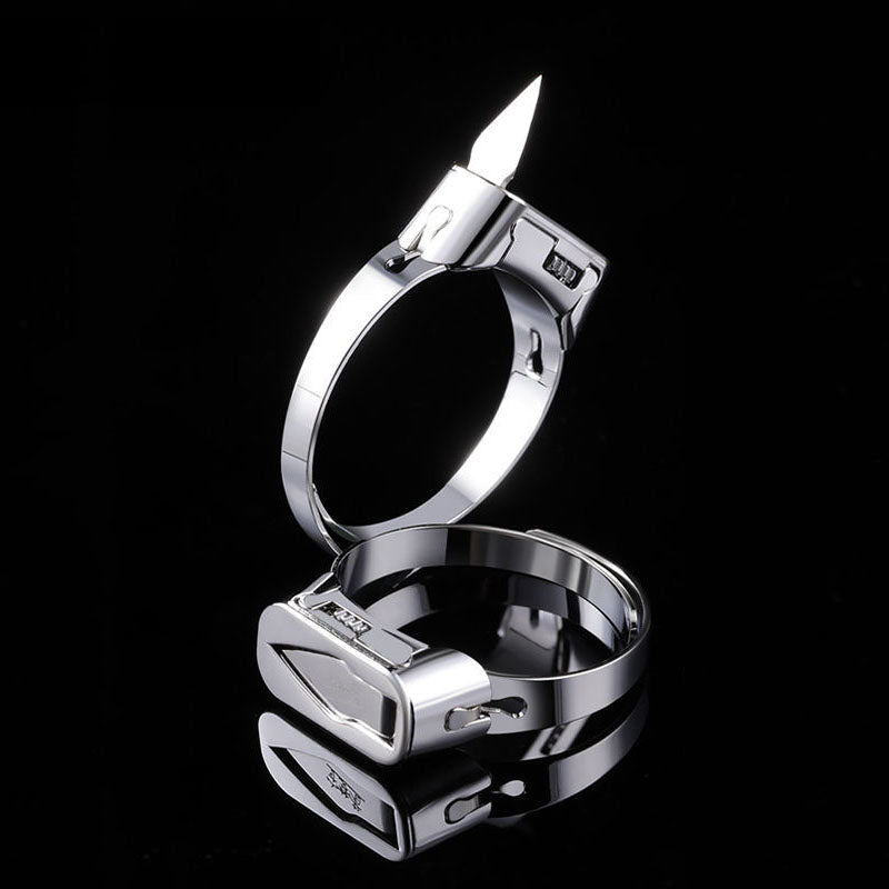 Bague Unisexe Multifonctionnelle Acier Inoxydable Ajustable - Foivo