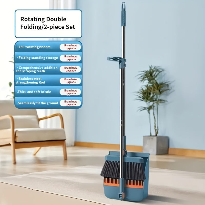 Balai et Pelle Pivotants pour un Nettoyage Efficace 2