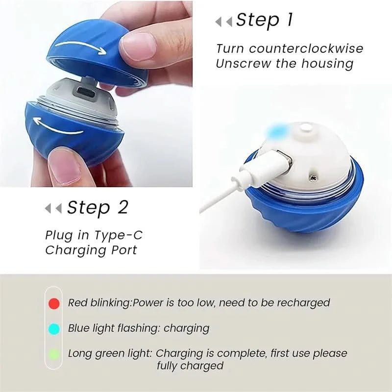 Balle Interactive Chien Automatique Avec Mouvement Pour Amusement Actif 5